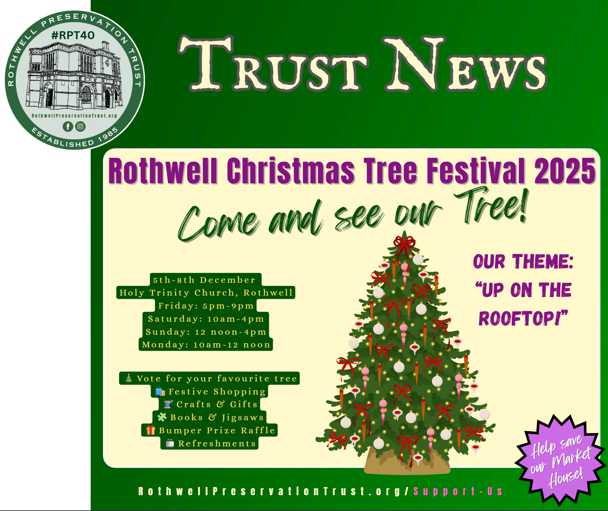You are currently viewing Christmas Tree Festival 2025