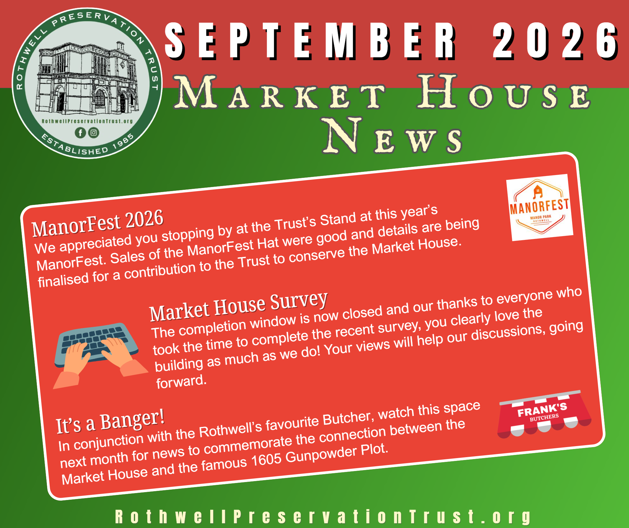 You are currently viewing Market House News – September 2026