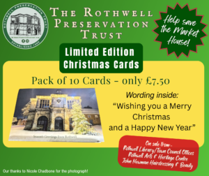Rothwell Preservation Trust Limited Edition Christmas Cards 2026 for sale
